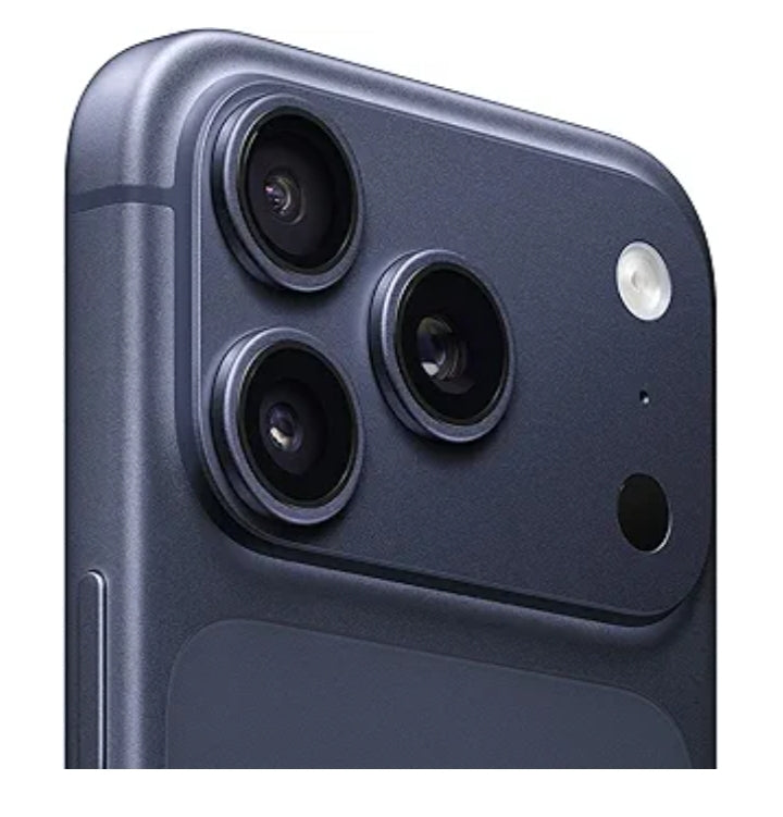 Apple iPhone 17 Pro 256 GB: display 6,3", ProMotion fino a 120Hz, chip A19 Pro, autonomia senza precedenti, sistema di fotocamere Pro Fusion con fotocamera frontale Center Stage; Blu profondo